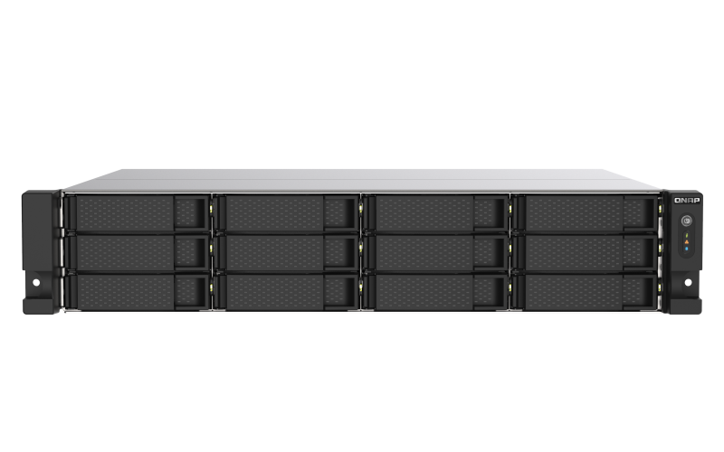QNAP TS-1253DU-RP-4G (2,7GHz / 4GB RAM / 12xSATA / 2x 2,5GbE / 1xPCIe / 1x HDMI / 4x USB / 2x zdroj)