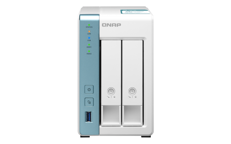 QNAP TS-231K (4core 1,7GHz / 1GB RAM DD3 / 2x SATA / 2x GbE / 3x USB 3.2 Gen1 / Snímky - Snapshots)