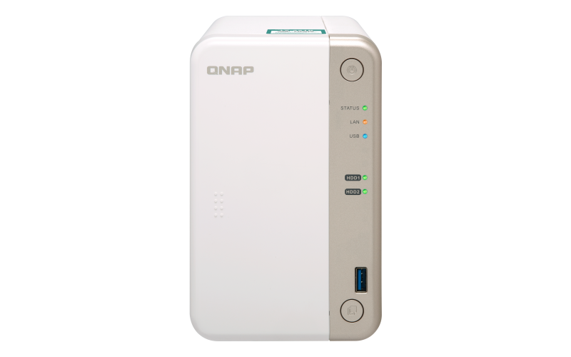 QNAP TS-251B-2G (2,5GHz / 2GB RAM / 2x SATA / 1x HDMI 4K 1.4b / 1x PCIe / 3x USB 2.0 / 2x USB 3.0)