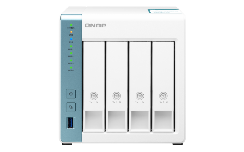 QNAP TS-431K (4core 1,7GHz / 1GB RAM DD3 / 4x SATA / 2x GbE / 3x USB 3.2 Gen1 / Snímky - Snapshots)
