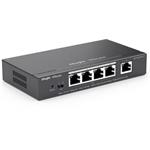 Reyee RG-ES205GC-P Smart managed PoE switch, 4x PoE