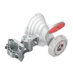 RF elements Asymmetrical Horn Antenna with TwistPort, 5GHz, 17dBi, 45°