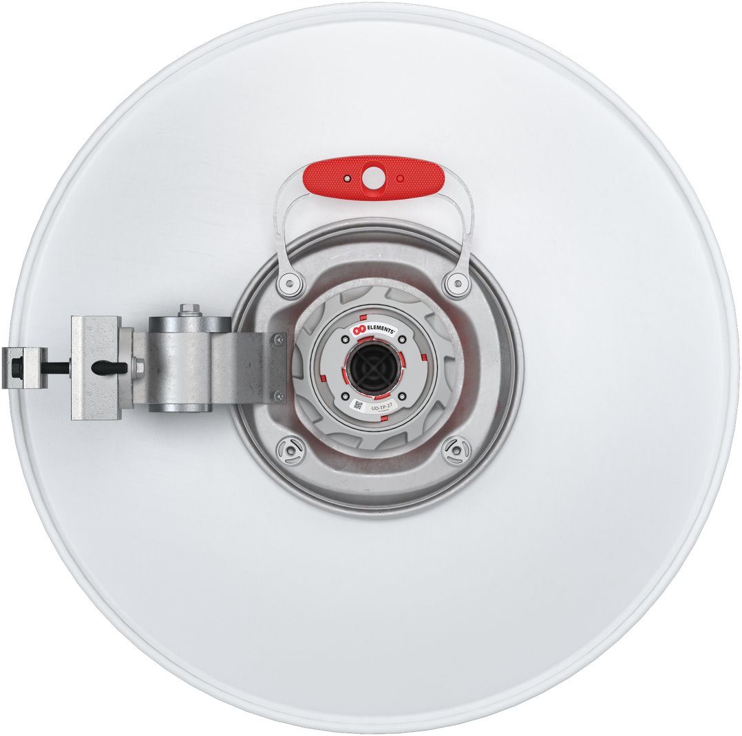 RF elements UltraDish UDTP27 Directional Parabolic Dish Antenna with TwistPort, 5GHz, 27dBi