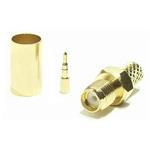 RF RSMA female gold plated connector for H155, RF240 external thread