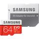 Samsung Micro SDXC karta 64GB EVO Plus + SD adaptér