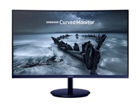 SAMSUNG MT LED LCD 27" LC27H580FDUXEN - VA panel, 1920x1080, 4ms, HDMI, display port, USB, prohnutý