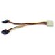 SATA power cable 15 cm to 1 x 5.25 2xSATA MANHATTAN