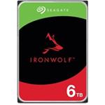 SEAGATE HDD IRONWOLF (NAS) 6TB SATAIII/600, 5400rpm, 256MB cache CMR