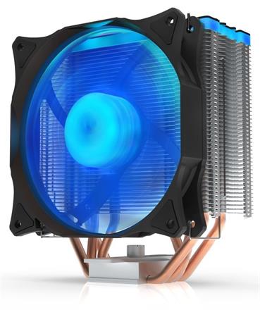SilentiumPC chladič CPU Fera 3 RGB HE1224/ ultratichý/ 120mm fan/ 4 heatpipes/ RGB/ PWM/ pro Intel i