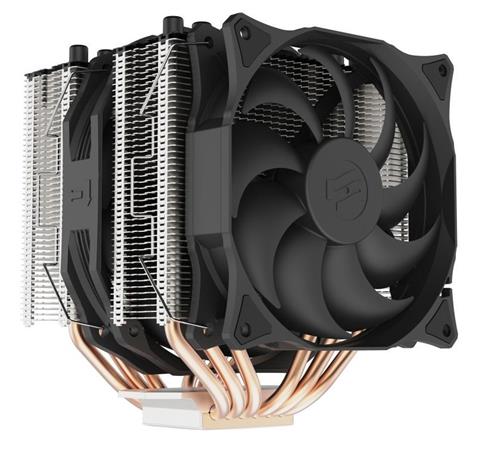 SilentiumPC chladič CPU Grandis 3 / ultratichý/ 1x140mm a 1x120mm fan/ 6 heatpipes/ PWM/ pro Intel i