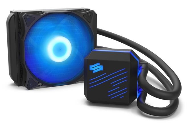 SilentiumPC vodní chladič Navis RGB 120 AiO / 120mm fan / 22dBA / pro AM3, AM4, LGA 2066, 2011, 1155
