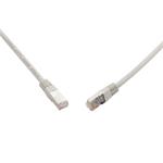 Solarix 10G patch kabel CAT6A SFTP LSOH 0,5m šedý non-snag-proof C6A-315GY-0,5MB