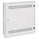 Solarix cabinet SOHO LC-18 in-wall with rails 2U, 4U a 11U, 550x550x150mm, white, in-wall frame