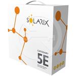 Solarix ethernet cable CAT5E FTP PE outdoor 100m box