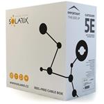 Solarix ethernet cable CAT5E UTP PE outdoor 305m box