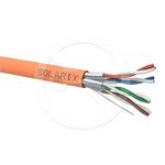 Solarix ethernet cable CAT6A STP LSOH B2ca-s1,d1,a1 500m/reel