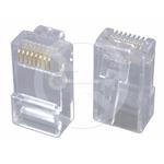 Solarix konektor RJ45 CAT5E UTP 8p8c nestíněný neskládaný na drát KRJ45/5SLD