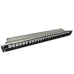 Solarix modular patch panel 24p, 1U