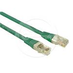 Solarix patch cable CAT5E UTP PVC 0,5m green non-snag-proof