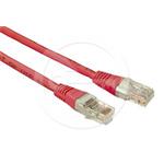 Solarix patch cable CAT5E UTP PVC 3m red non-snag-proof