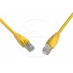 Solarix patch cable CAT6 SFTP PVC 3m yellow snag-proof