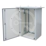 Solarix Thermally Insulated Cabinet LC-07 15U 700x400 RAL 7035 with Ventilation Unit (left side)