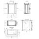 Solarix Thermally Insulated Cabinet LC-07 24U 700x600 RAL 7035 without Ventilation Unit