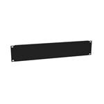 Solarix zaslepovací panel 19" 2U BK, ZP-02-B