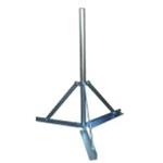 Stožár trojnožka, výška 120cm, d=48mm, délka spodního vinklu 50cm