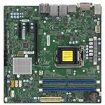 SUPERMICRO MB 1xLGA1151 (Core 8th gen/ 95W), H310,2xDDR4,4xSATA3,PCIe 3.0 (x16) 2.0(x4,x1),HDMI,DP,D