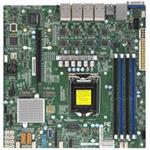 SUPERMICRO MB 1xLGA1151 (Xeon E3-21xx,i3), C246, 4xDDR4, 6xSATA3, 2xM.2, 1xPCIe3.0 x16, VGA, 8x LAN,
