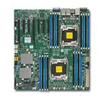 SUPERMICRO MB 2xLGA2011-3, iC612 16x DDR4 ECC R,10xSATA3 (PCI-E 3.0/2,4,1(x16,x8,x4),4x 1GbE LAN,IPM