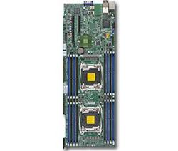 SUPERMICRO Twin MB 2xLGA2011-3, iC612 16x DDR4 ECC,10xSATA3,(PCI-E 3.0 1/1(x16,x8),2x 10GbE Bast-T,I