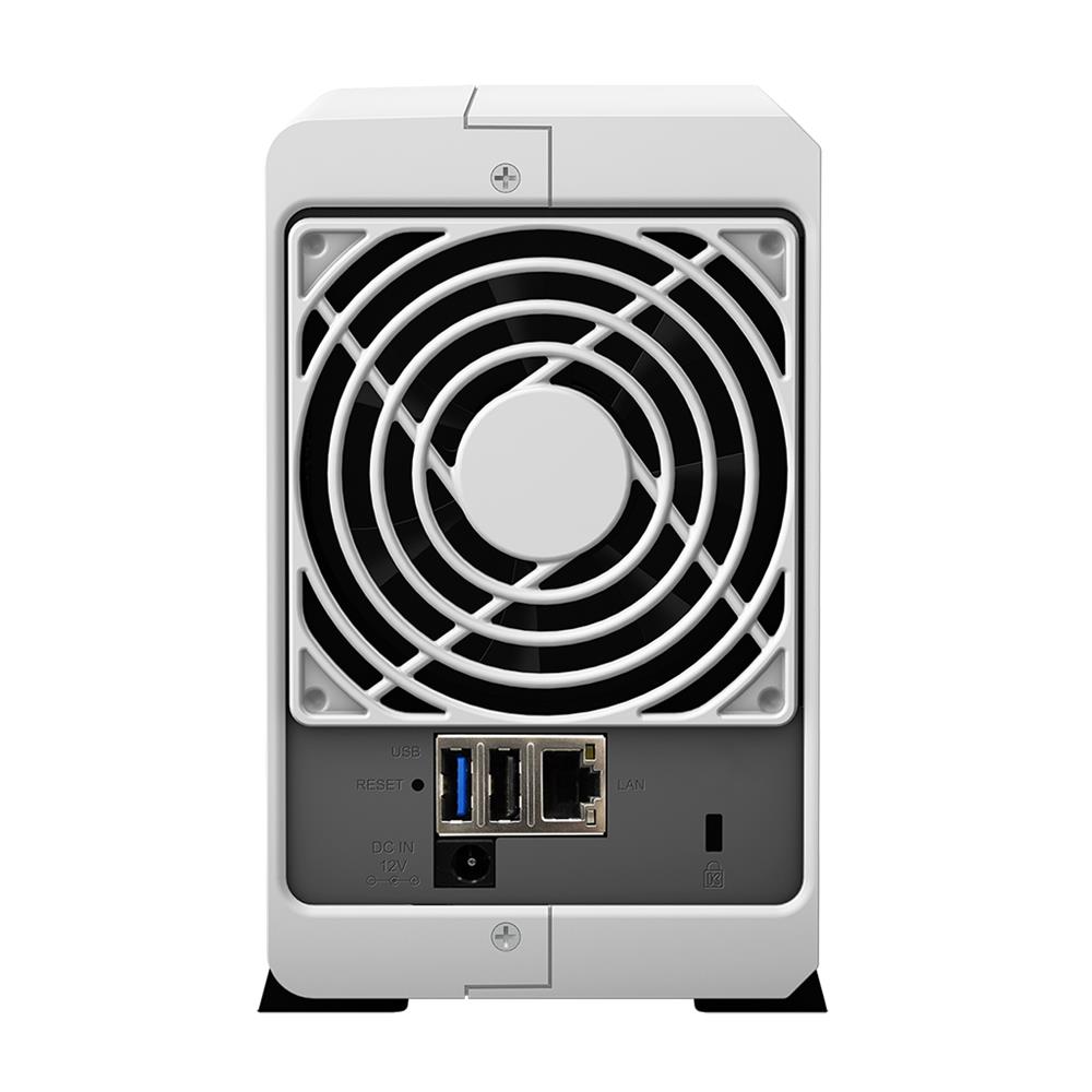 Synology NAS DS-215j, box pro 2x SATA HDD, Dual Core 800 MHz, 512MB RAM, 1x GLAN, 1x USB3.0, 1x USB2.0