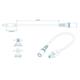 Teltonika PR2PD01B - 4-Pin to Barrel Socket Adapter