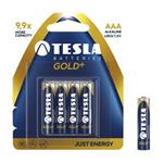 TESLA GOLD alkaline battery AAA (LR03), 4pcs