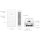 TP-Link EAP775-Wall, wall plate Wi-Fi 7 Access Point