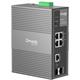 TP-Link IES206GPP Omada 6-port Gigabit industrial easy managed PoE switch