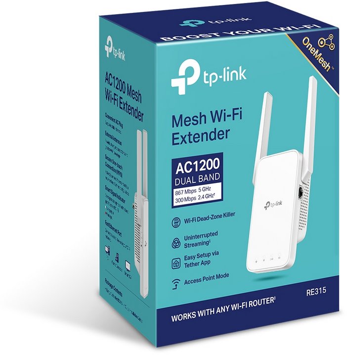 TPLink RE315 Range Extender networking solutions