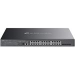 TP-Link SG5428XMPP - Omada 24-port Gigabit stackable lite L3 managed PoE++ switch with 4× 10G SFP+ slots