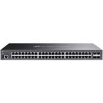 TP-Link SG5452X - Omada 48-Port Gigabit Stackable Lite L3 Managed Switch with 4× 10G SFP+ Slots
