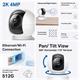 TP-Link Tapo C222 - Pan/Tilt AI Home Security Wi-Fi Camera, 4MP