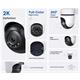 TP-Link Tapo C510W - Outdoor pan and tilt IP camera with WiFi, 3MP, 3.9mm