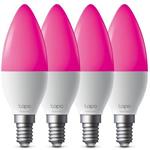 TP-Link Tapo L430C(4-pack) - Smart Light Bulb, Multicolor