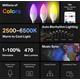 TP-Link Tapo L430C(4-pack) - Smart Light Bulb, Multicolor