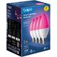 TP-Link Tapo L430C(4-pack) - Smart Light Bulb, Multicolor