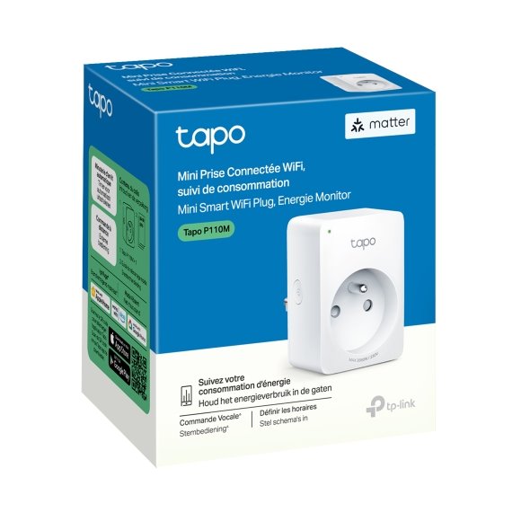 TP-LINK Mini Smart Wi-Fi Socket (10A), Tapo P100 (TapoP100) - The source  for WiFi products at best prices in Europe 