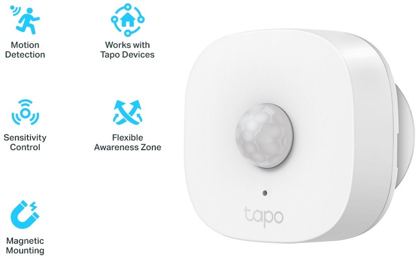 TP-Link Tapo T100 Smart Motion Sensor & Tapo H100 Smart Hub with