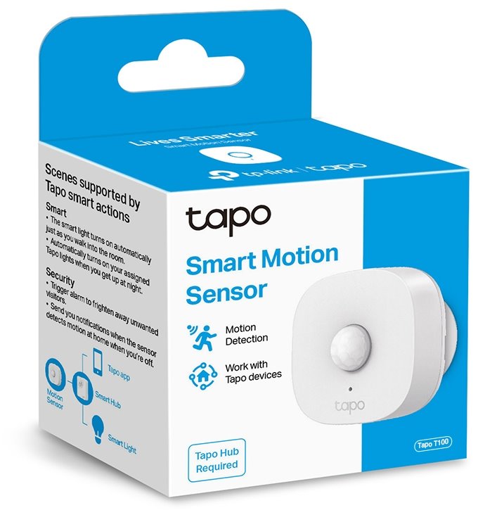 TP-Link Tapo T100 Smart Motion Sensor & Tapo H100 Smart Hub with