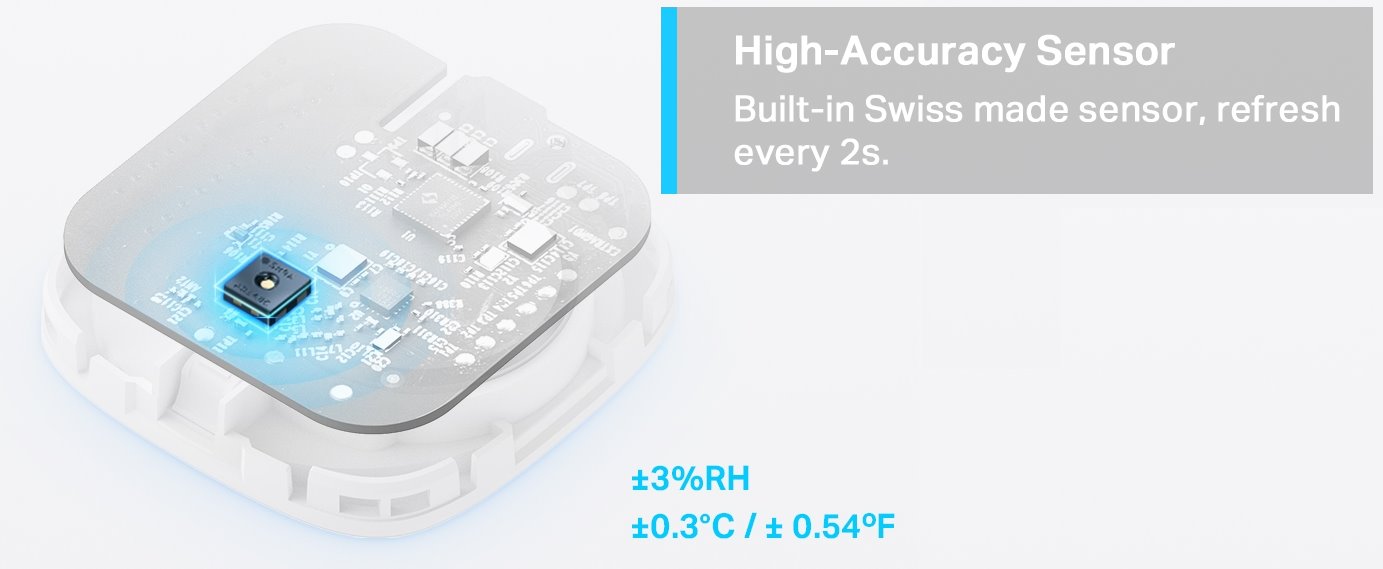 Tapo T310, Smart Temperature & Humidity Sensor